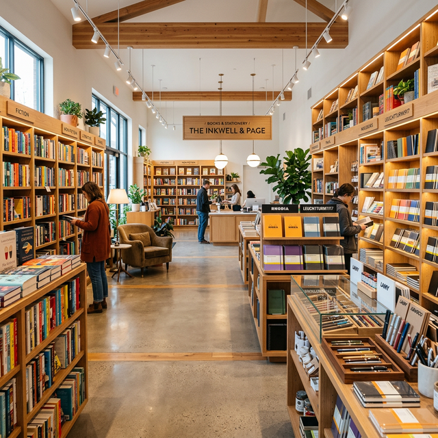 Wingz Bookshop Interior